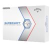 Callaway Rubber Supersoft Golf Balls 12B Pk, White