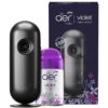 Godrej aer Matic Kit (Machine + 1 Refill) – Automatic Room Fresheners with Flexi Control Spray | Violet Valley Bloom | 2200 Sprays Guaranteed | Lasts up to 60 days (225ml)