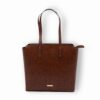 The Gusto Beyond+ Croco – Premium Vegan Leather Tote Bag for Women, Big Size | Stylish Handbag for women with Zip Closure | Fit for Office Bag, College, Travel Use | Handcrafted in India