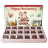 BOGATCHI Anniversary Gift for Couple, Traveler’s Choice, Dark Chocolates, Love Chocolates, Premium Chocolates, 180 g